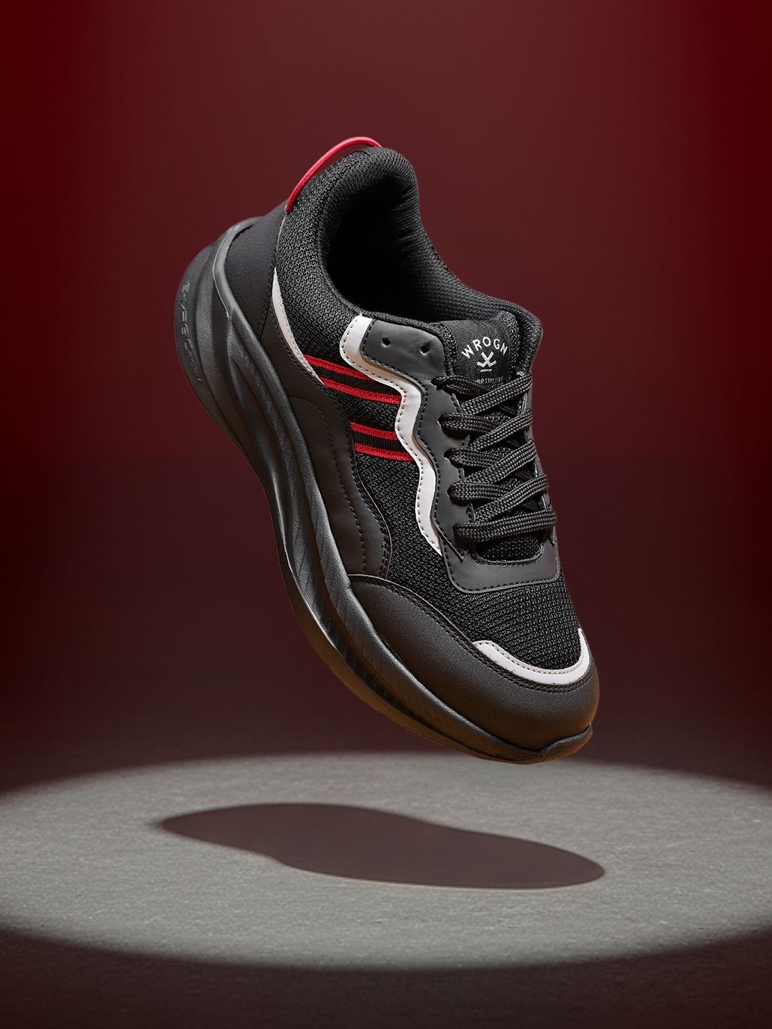 WROGN Men Woven Design Running Shoes