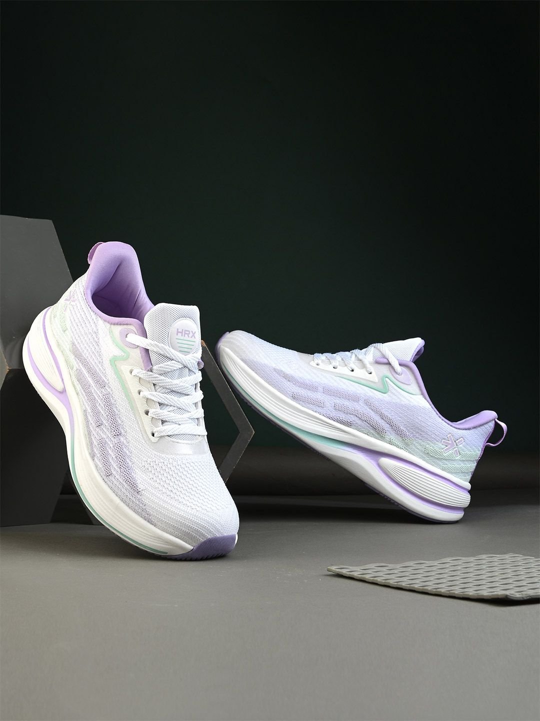 HRX by Hrithik Roshan Women Mesh Running Non-Marking Shoes