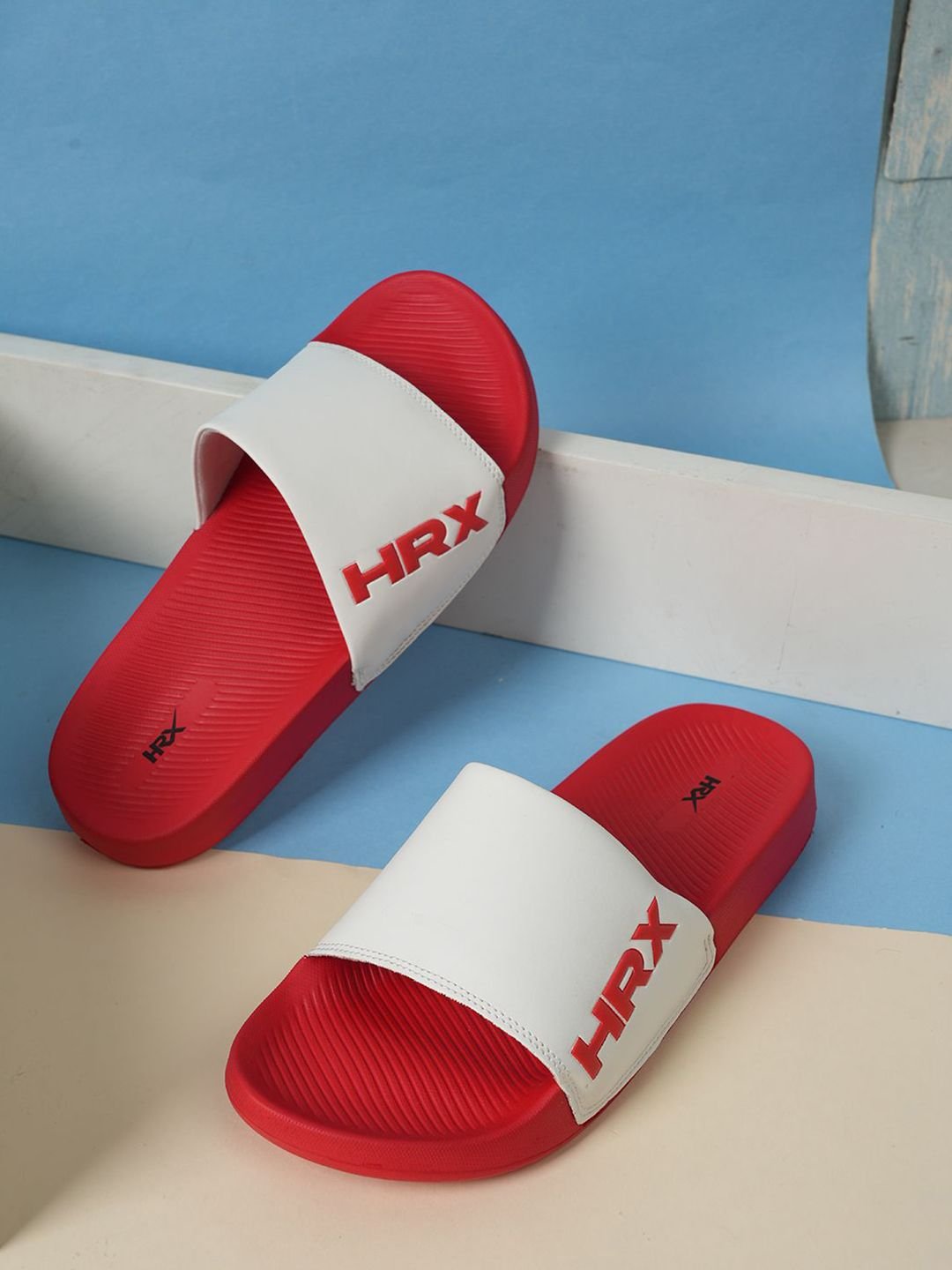 HRX by Hrithik Roshan Unisex Printed Sliders