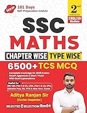 Aditya Ranjan Sir | SSC MATHS 6500+ | Chapter-Wise & TYPE -WISE | English Medium | 2nd Edition | With Detailed Explanation & Short Tricks