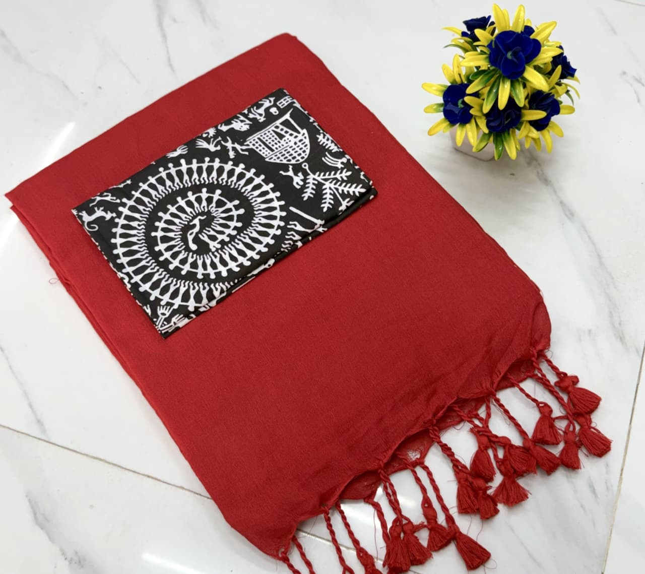 Khadi cotton saree 120 count